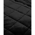thumbnail image 6 of Quilted Microfiber 41"x60" Weighted 7lb Blanket, Black by Blue Nile Mills, 6 of 10