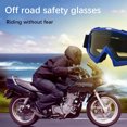 thumbnail image 6 of Anti-Fog Motorcycle Goggles, Windproof Helmet Glasses, Riding Ski Goggles for Men & Women, UV Protection, Adjustable Strap, Perfect for Cycling, Snowboarding, and Outdoor Sports Activities, 6 of 9