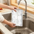 thumbnail image 3 of Reusable Aluminum Sealable Storage for Food - Durable Leakproof Stand-Up Zip Lock Pouches with Labeling and Vacuum Zipper Feature for Fresh Vegetables Fruit and Meat 10PCS, 3 of 4