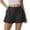 Black, variant on Ladies' Casual High Waist Suit Shorts with Slimming Effect, Versatile Solid Color Loose Fit for Fashionable Office or Everyday Summer Wear,Army Green S