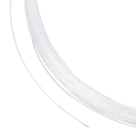 1 Roll Nylon Fishing Wire 38.27 Yard Strong Nylon String Supports Round Clear Nylon Line Clear Invisible Hanging Wire DIY