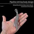thumbnail image 4 of Luminous Wood Shrimp Squid Lures 5 Pcs 13cm 20g Bass Fishing Hooks, 4 of 5
