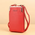 thumbnail image 6 of Hot For Women Fashion PU Leather Small Crossbody Bags Phone Purses Shoulder Bags Handbags PINK, 6 of 8