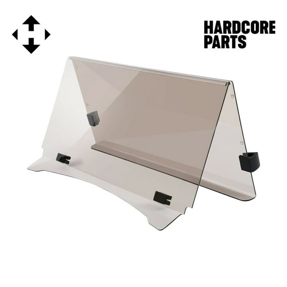Hardcore Parts Foldable Tinted Windshield for YAMAHA G29 Golf Cart