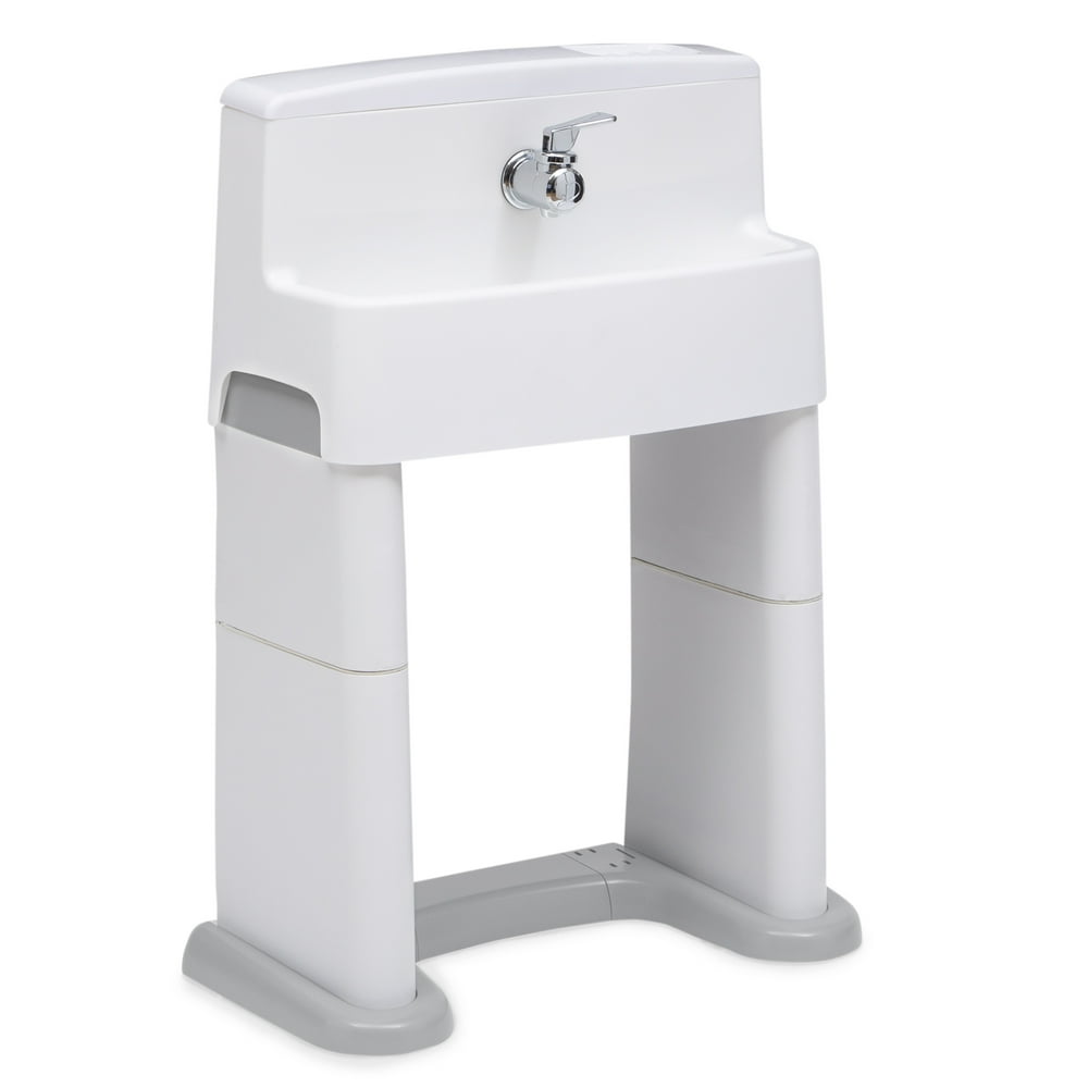 Delta Children PerfectSize 3in1 Convertible Sink, Step Stool and Bath
