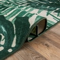 thumbnail image 5 of World Rug Gallery Contemporary Tropical Floral Leaves Non Slip Area Rug - GREEN 5'X7', 5 of 8