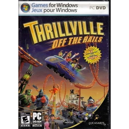 Thrillville Off the Rails (PC Game) Play in the Best Theme Park (Top Best Computer Games)