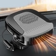 thumbnail image 1 of Automóvil Coche Vehículo Eléctrico Auto Calentador Ventilador 12V Base giratoria de 360 grados con encendedor de cigarrillos Ahorro de energía Portáti Soledad Calentador de coche, 1 of 9