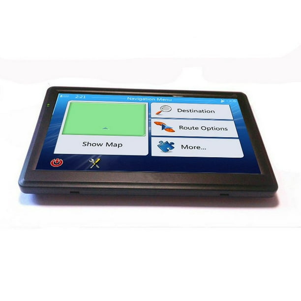 Car GPS Navigator 7 Inch Car GPS Navigation System 8GB 256GB Voice Navigation Driving Alarm Voice Transition Direction