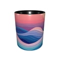 thumbnail image 2 of Hand Drawing Wave Sea Coffee Mug Fun Custom Ceramic Mugs 11oz Black, 2 of 5
