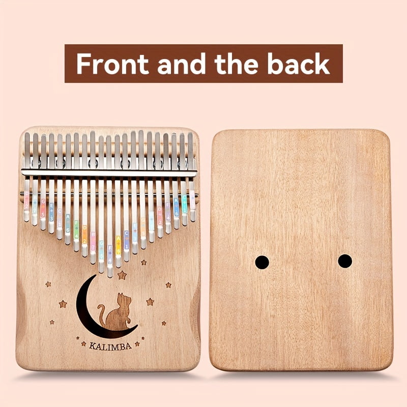 21-Key Thumb Piano Kalimba Beginner-Friendly Finger Piano for Girls, Easy-to-Learn Birthday Gift Musical Instrument