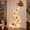 Christmas Elf Sleigh 4#N, variant on Lighted Christmas Train Wall Decor, Holiday Magic Trail Decoration with Santa and Snowy Village Details, 1Pc