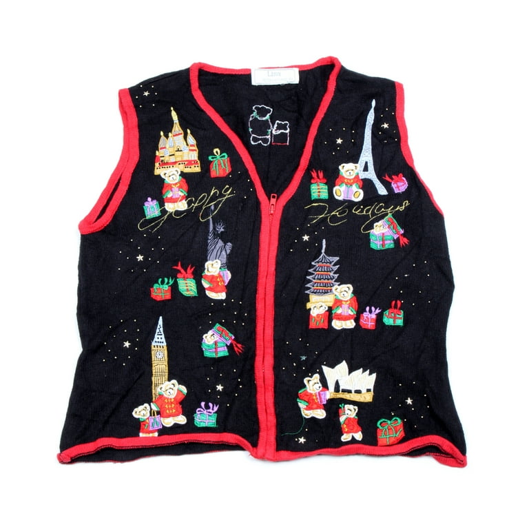 Christmas vacation deals sweater vest