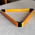 thumbnail image 3 of 57.2mm Solid Wood Billiard Ball 8 Pool Ball Triangle Frame Racks 2-1/4, 3 of 5