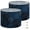 Color 1, variant on Drum Lampshades 13"x13"x10" Abstract 3D Geometric Beige Cubes Teal Brush Stroke Light Shade for Table Lamps Floor Lamp Shades Replacement Assembly Required