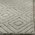 thumbnail image 3 of SAFAVIEH Natura Glenda Geometric Area Rug, Silver, 4' x 6', 3 of 8