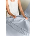 thumbnail image 4 of Full Size Sheet Set - 4 Piece - Hotel Luxury Bed Sheets - Extra Soft - Deep Pockets - Easy Fit - Breathable & Cooling Sheets - Wrinkle Free - Comfy \u2013 Sky Blue Bed Sheets, 4 of 5