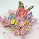 thumbnail image 4 of Tarjeta de Felicitación CawrdWhish 3D Pop-Up Mariposa y Flor, 4 of 7