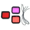 thumbnail image 1 of HONMEET 3Pcs Waterproof Camera Cover with Lens Hood Design for Scuba Diving and Snorkeling, 1 of 8