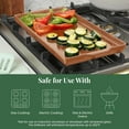 thumbnail image 6 of Griddle Grill Pan | 100% Ceramic Pan, Handmade, Non-Toxic, Eco-Friendly, Oven Safe 662F, 6 of 8