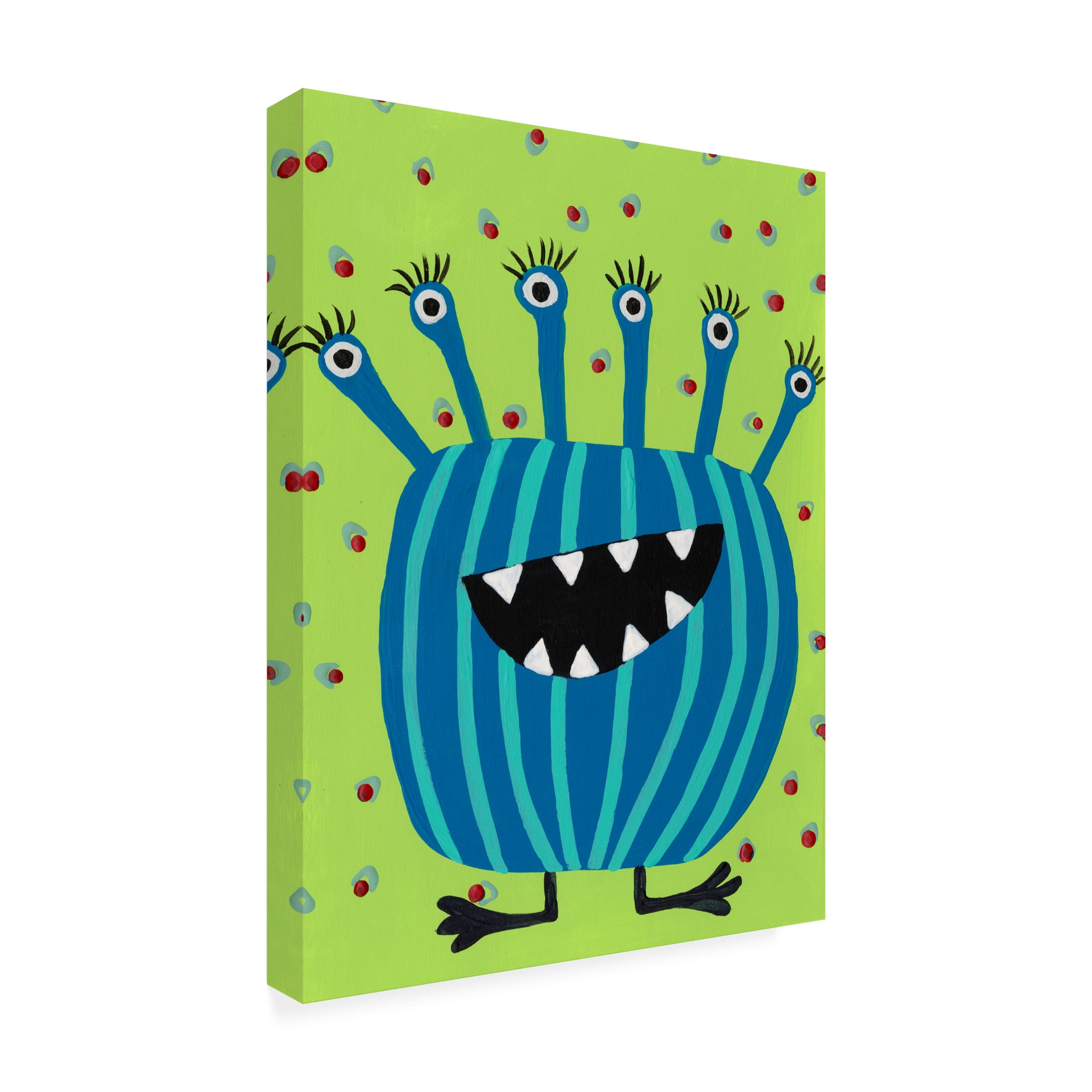 Regina Moore 'Happy Creatures II' Canvas Art