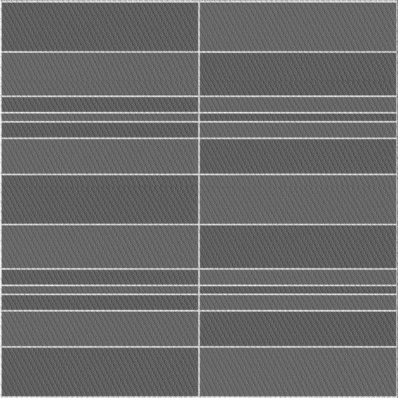 Ahgly Company Indoor Square Patterned Battleship Gray Area Rugs, 4' Square