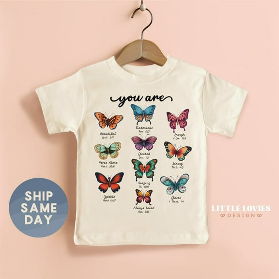 You Are Beautiful Enough Toddler Shirt, Christian Kids Tee, God Lover Shirt, Religious Toddler Shirt, Motivational Tee, TODDLER SHORT SLEEVE TEE BELLA CANVAS 3001T