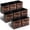 8 Pack Brown-11 Inch, variant on 11 Inch 6 Pack Brown Fabric Storage Cubes Closet Organizer Bins