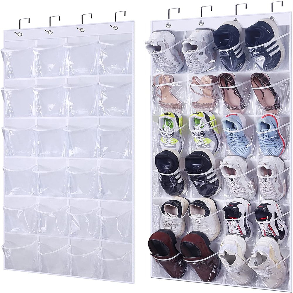 Clear shoe hanging organiser best sale