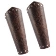 thumbnail image 1 of Brazalete Muñequera Medieval Caballero Brazalete Relieve Con Ataduras De Cuerda Hugo Brazaletes para hombres, 1 of 10