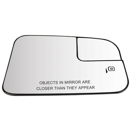 cciyu Passenger Side Mirror Glass Replacement For 2015 For Ford For Edge Heated Replace FT4Z-17K707-B