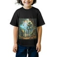 thumbnail image 3 of HANMUN Boys and Girls Tough Fashionable One Side Hot T-Shirts and Short Sleeves, Size XS-XL Made in USA, 3 of 4
