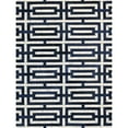 thumbnail image 2 of Pasargad Home Galaxy 9' x 12' Hand-Loomed Cowhide Silver/Navy Rug - All Ages, Indoors, 2 of 5