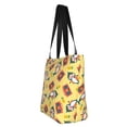 thumbnail image 4 of Fotbe Pineapples Sharks In Hawaiian Pattern Beach Tote,Shoulder Handbag,Spacious Tote Bag,Lightweight Travel Bag,Versatile Shopping Bag, 4 of 9