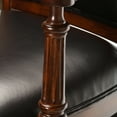 thumbnail image 3 of Hillsdale Furniture Douglas Wood Counter Height Return Swivel Stool, Distressed Cherry with Gold Highlights, 3 of 7