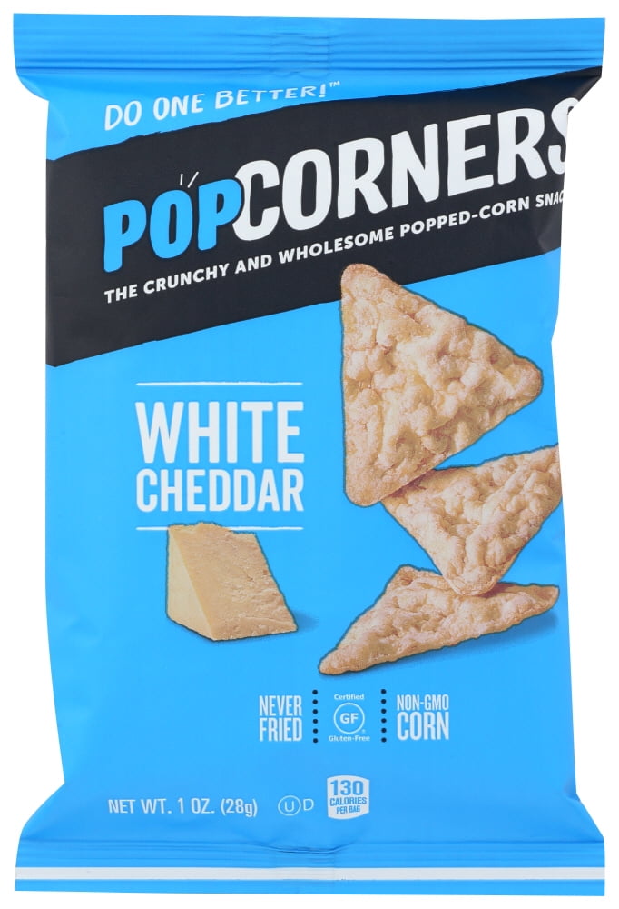 PopCorners The Crunchy And Wholesome PoppedCorn Snack White Cheddar