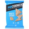 PopCorners The Crunchy And Wholesome Popped-Corn Snack White Cheddar Flavored 1 oz