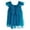 00-Blue2715, variant on Lullu Girls Ruffle Sleeveless A Line Tutu Dress Mesh Tulle Party Princess Dress, Sizes 1-7