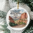 thumbnail image 2 of Colorado National Monument Ornament, Colorado Souvenir, Colorado Christmas Ornament, Personalized Ornament, Colorado Custom Ornament, Gift EQnrR7 (Colorado National Monument), 2 of 4