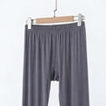 thumbnail image 5 of Tnhcen Women's 20% Modal 40% Cotton 40% Polyester Elastic Waist Lounge Pants Casual Sleepwear Pajama Trousers Soft Breathable Plus Size M-5XL, 5 of 5