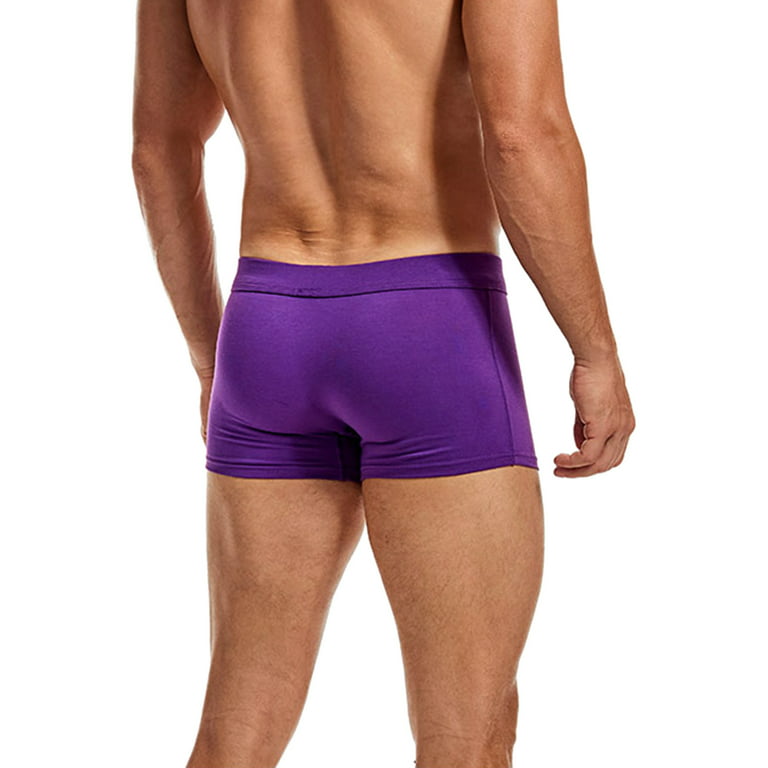KaLI_store Underwear Men's Sport Performance Mesh Boxer Brief