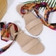 thumbnail image 4 of Sandalias con correa en el tobillo para mujer Zapatos de ocio para mujer de verano de colores mezclados a la moda Wmkox8yii  shjk2753, 4 of 9