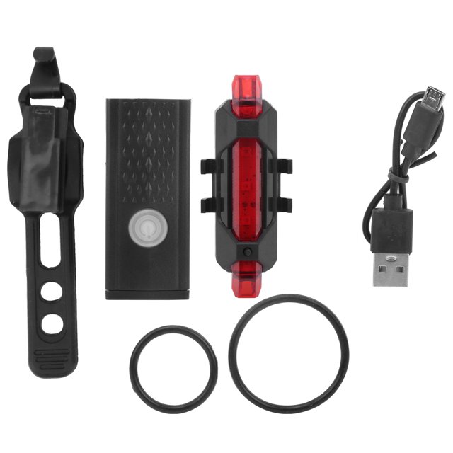 BRI Luces delanteras y traseras para bicicleta, faro y luz trasera superbrillantes recargables por USB para bicicleta