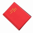 thumbnail image 4 of Álbum de colección de monedas del mundo, carpeta de almacenamiento de monedas de 120 bolsillos y 10 páginas, color rojo, 4 of 15