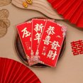 thumbnail image 5 of Xiao Hua 12 sobres rojos para Año Nuevo Chino y Año Nuevo Lunar de la Serpiente, paquete de dinero rojo de la suerte - D06, 5 of 5