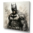 thumbnail image 2 of Designart "Minimalist Depiction Of Superheroes In Darkness" Superheros Wall Decor, 2 of 7