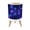Color 2, variant on Futuristic Small Trash Can with Lid Neon Hexagon Glowing Futuristic Geometric 1.8 Gallon Dog Proof Trash Can Round Garbage Can Waste Bin Wastebasket for Bathroom Bedroom Living Room