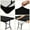 Blue, variant on YuanGuangQ Elastic Half Wrap Tablecloth for Dining Table, Washable Stretchable Table Cover for Kitchen, Non Slip Fitted Protector for Rectangle Desk