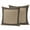 Black Brown, variant on Black Brown Retro Greek Key Outdoor Pillow Covers 18x18 Set of 2,Waterproof Patio Throw Pillowcase Protectors,Geometric Greece Ancient Rustic Decorative Pillow Shams Cushion Covers for Seat Bed Couch
