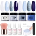 thumbnail image 1 of Kit de uñas en polvo AZUREBEAUTY Summer Aquarius, 4 colores, 1 of 8